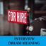 Significado del sueño de la entrevista - Los 12 mejores sueños sobre la entrevista